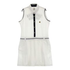 美品 cpg ジーピージー ゴルフウェア ノースリーブ ワンピース