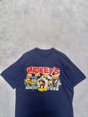 80‘s ~　ディズニー　Disney　ミッキー　ミッキークルー　ミッキーフレンズ　Ｔシャツ　XL