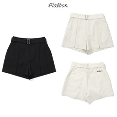 韓国 25 春夏 ゴルフウェア MALBON ショートパンツ レディース アウトドア スポーツ ストレートパンツ 快適 通気性 カジュアルパンツ
