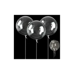 【新品】 【Charming Club】アクアバルーン 12cm 50個入り ヘリウム 透明バルーン ボボ 風船 クリア フラワー 材料 PVC バブルバルーン シャホ?ン玉 DIY 装飾用 飾り 再利用可能 クリスマス 結婚式 母の日 父の日 誕生日 記 0