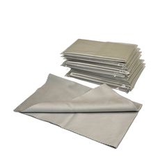 業務用・超極細繊維・高級マイクロファイバーマルチクロス (29.5 x 19.5cm) 10枚セット・ライトグレーのサムネイル
