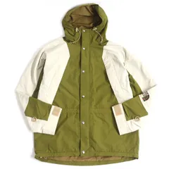 未使用□21AW GUCCI×THE NORTH FACE グッチ ノースフェイス 663759 カラーブロック マウンテンパーカー/ブルゾンジャケット カーキ系 Mのサムネイル