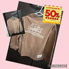 トレーナー　トップス　兄弟　姉妹　お揃い　ママ　100 スヌーピー　エニィファム