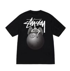 STUSSY ステューシー エンジェル Tシャツ 半袖 メンズ レディース ユニセックス アンジェル ロゴ プリント