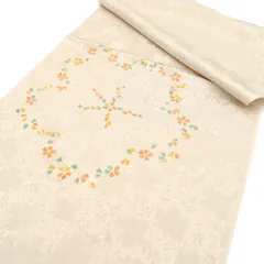 帯揚げ 帯上げ 帯あげ 正絹 絹100% カジュアル 日本製 単品 丹後ちりめん 縮緬 小桜市松 さくら 紋綸子 地紋 薄緑色 普段用 着物 小紋 紬 色無地 古典 和装小物 レディース 袷 単衣 おしゃれ 送料無料 帯揚げ w990　Si