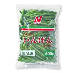 ニチレイ フーズ いんげん S (タイ産) 500g[業務用 冷凍] (1142480)のサムネイル