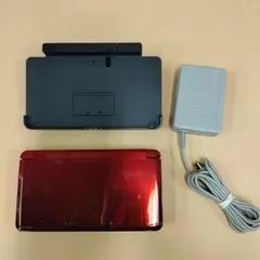 [D13750]ニンテンドー3DS 本体 フレアレッド CTR-001