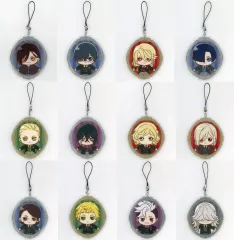 【中古】ストラップ 全12種セット アクリルストラップ 「セガ ラッキーくじ 黒執事 -寄宿学校編- Petit Art Collection」 D賞