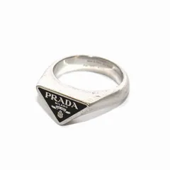 プラダ PRADA 三角ロゴ 指輪 リング 925 20 シルバー /KH ■OH メンズのサムネイル