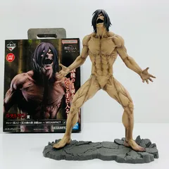 中古 フィギュア 進撃の巨人 エレン巨人 一番くじ 壁の外の世界 2025年製 ラストワン賞  巨大樹の森決戦 ver.MEGAIMPACT 【701】