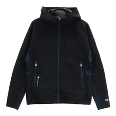 サイズ：LARGE CHAMPION GOLF チャンピオンゴルフ  ダンボールニット ジップパーカー  ブラック系 [240101448891] ゴルフウェア メンズ ストスト