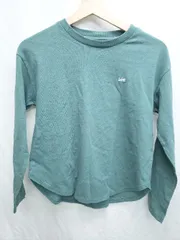 ◇ ⊂ Lee リー キッズ 子供服 長袖 Tシャツ カットソー サイズ140 グリーン系 女の子 男の子 P  【1407100017850】