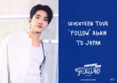 【中古】コレクションカード(男性) 003：SEVENTEEN/ジョシュア(JOSHUA)/「SEVENTEEN TOUR ’FOLLOW’ AGAIN TO JAPAN」フォトカード