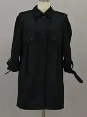 ポールアンドジョー PAUL&JOE SISTER コート 36サイズ ブラック 裏てんとう虫柄 レディース F-L6478のサムネイル