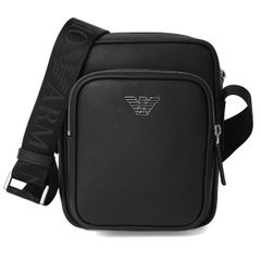未使用級】エンポリオアルマーニ ポーチ イーグルマーク 2層式 定価4万 