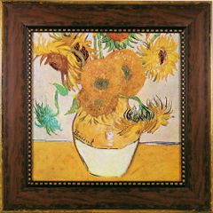 ゴッホ ひまわり複製画 フランス アールリト工房 リトグラフ 31/500