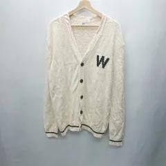 ◇ ZARA ザラ カジュアル シンプル ゆったり ニット 長袖 カーディガン サイズXL クリ－ム系 メンズ E  【1405140035445】