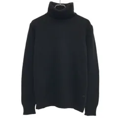ロロピアーナ、濃紺カシミヤタートルネックセーター、サイズフリー ロロピアーナ、濃紺カシミヤタートルネックセーター、サイズフリー