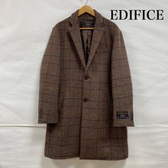 417 BY EDIFICE フォーワンセブンバイエディフィス コート カシミヤ混 ロング チェスターコート 19-020-312-3109-4-0