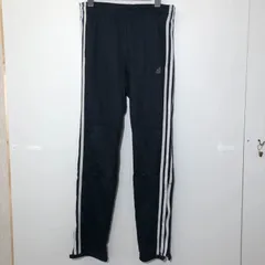 adidas climalite アディダス トラックパンツ ジャージ スリーライン 裾ジップ メンズ ブラック