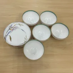 ◎【✨高級ブランド✨】　香蘭社　コウランシャ　湯呑　皿　合計10点　5セット　ソーサ―　陶器　昭和レトロ　アンティーク　ヴィンテージ　高級　食器　ホワイト　茶器　お茶　ティーセット　プレゼント　贈答　コレクション