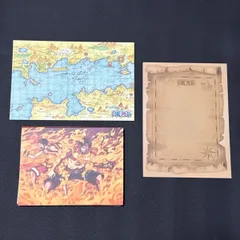 ONE PIECE ワンピース　アソートセット　グランドライン　マリンフォード頂上戦争編　ルフィ　エース　火拳　メモパッド　サニー号　ナミの海図　ステッカー　アニメ　ワンピースカフェ　韓国　まとめ売り