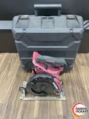 【中古美品】HiKOKI ハイコーキ 165ｍｍ コードレス丸のこ C3606DA(SK) 36V フレアレッド 本体 ケース【ハンズクラフト熊本けやき通り店】【引き取り限定】 中古美品】HiKOKI ハイコーキ 165mm コードレス丸のこ C3606DA(SK