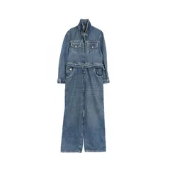 プラダ　PRADA　オールインワン　サロペット　デニム　38サイズ　NFCタグ org.jpg