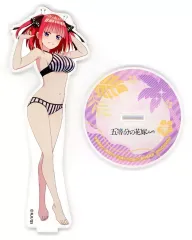 【中古】アクリルスタンド・アクリルパネル 中野二乃(水着) アクリルスタンド 「くじメイト 五等分の花嫁∽ オンラインくじ」 B-2賞