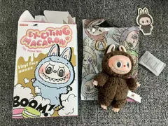 マカロン LABUBU チェスナットココア シークレット POPMART ラブブ シークレット マカロン チェスナットココア 茶色