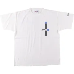 古着 90年代 リーボック Reebok バックプリント ロゴプリントTシャツ USA製 メンズL相当 ヴィンテージ/eaa542913