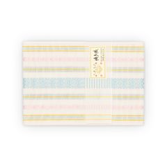 新品　本場筑前博多半幅帯 　独孤柄　桃色×水色