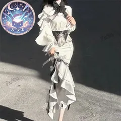 に*ン様 アルゴンキンスカート コルセット付きゴシック パンク ロリィタ平