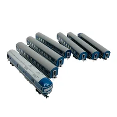 HOゲージ鉄道模型 20系ブルートレイン5両セット ジャンク HOゲージ鉄道模型 20系ブルートレイン5両セット ジャンク