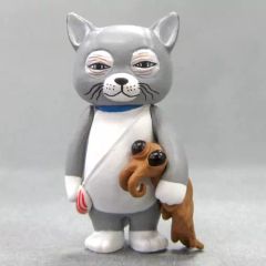 ヒグチユウコ ボリス雑貨店 フィギュアマスコット ニャンコとアノマロ