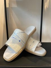 バジョルゴ　BajoLugo 　サンダル　クロコホワイトペイントブルー26.5cm（BG-315) ) SAMPLE商品