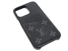 LOUIS VUITTON ルイヴィトン M81087 モノグラムエクリプス バンパー iPhone13 Pro 対応 アイフォンケース ブラック系 FC5984