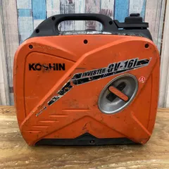 工進 インバーター発電機 GV-16i★KOSHIN★軽量★災害★レジャー★中古 工進 インバーター発電機 GV-16i☆KOSHIN☆軽量☆災害☆レジャー
