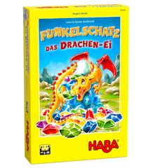 【未使用品】HABA きらめく財宝:ドラゴンの卵(日本語ルール付き)ボードゲーム
