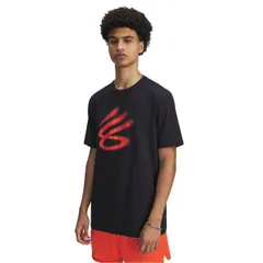 【送料無料】 アンダーアーマー メンズ Tシャツ トップス Curry Playable T-Shirt Mens Black/Red