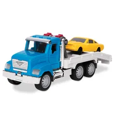 【送料込】B toys Driven レッカー車 牽引車 おもちゃ 子供用 シティビークル 働く車 緊急車両 光 音 可動部品 3歳以上 マイクロシリーズ