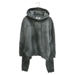 MM6 Maison Margiela (エムエムシックスメゾンマルジェラ) 22SS タイダイ柄 ロゴプリント プルオーバーパーカー S62GU0060