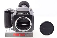 r-517☆ほぼ新☆ペンタックス PENTAX 645 中判カメラ フィルムバック付