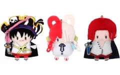 【中古】雑貨 モンキー・D・ルフィ＆ウタ＆シャンクス フィンガーマスコット・PUPPELA(パペラ)セット 「ワンピース FILM RED」