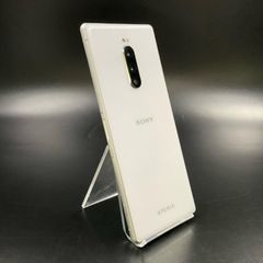 【全額返金保証】【最速発送】Sony Xperia 1 64GB ホワイト Softbank 802SO 動作確認済