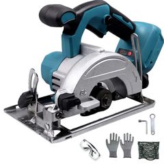 丸のこ 丸ノコ マルノコ 充電式 18V コードレス 刃外径125mm/100mm対応 マキタ 18V 純正/互換バッテリー BL1830 BL1860 BL1830B BL1860B など互換対応 電動のこぎり 電気のこぎり ハイパワー 軽量 本体のみ