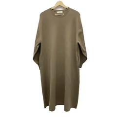 美品 エブール カシミヤ混 ウール ロングワンピース 長袖 アイボリー 36 美品 エブール カシミヤ混 ウール ロングワンピース 長袖