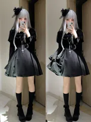 豪華姫系 可愛 レトロ風 オリジナル 洋服 ロリータ ワンピース 美しい刺繍