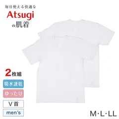 メンズ 半袖V首Tシャツ 半袖シャツ vネック 2枚組 吸汗速乾 吸水速乾 ドライ 乾きやすい 綿混 M L LL インナー 紳士 肌着 男 アンダーウェア まとめ買い