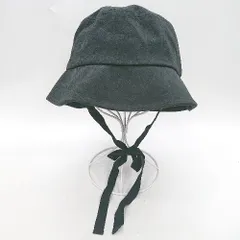 ◇ SENSE OF PLACE 顎紐付き バケット ハット ブラック サイズ1 レディース E  【1406180066741】